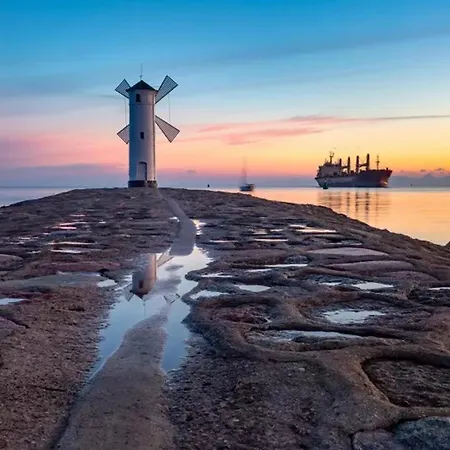 Dwupoziomowy W Dzielnicy Nadmorskiej Balticroom1 * Świnoujście